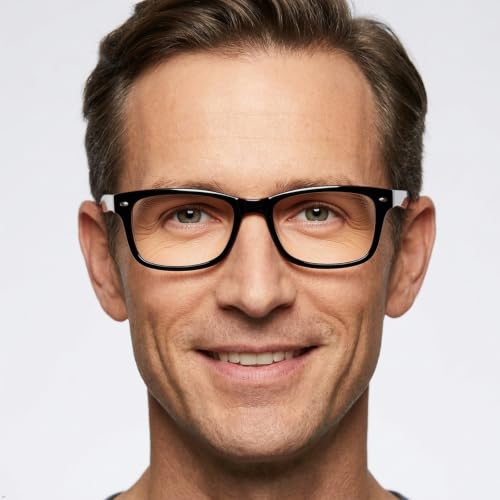 Image of Eyekepper Reading Glasses Men, Readers for Women, 2.50 Stylish Brown