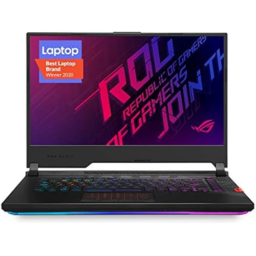 ASUS ROG Strix Scar 15 (2020) Gaming Laptop, 15.6” 300Hz FHD IPS Type, NVIDIA GeForce RTX 2070 Super, Intel Core i9-10980HK, 32GB DDR4, 2TB RAID 0 PCIe SSD, Per-Key RGB, Windows 10 Pro, G532LWS-XS99