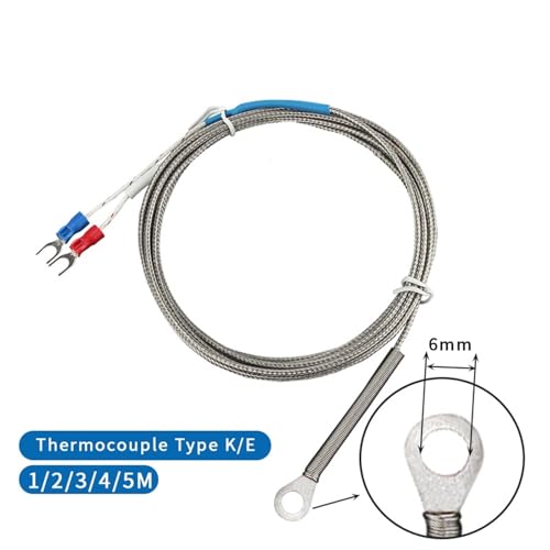 Thermocouple K type 4M résistant aux interférences avec œillet 6mm