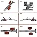 Vaolvpant 35in Starting Blocks with Premium Aircraft-Grade Aluminum 4 Angle Adjustable and Detachable Pedals Ideal for Running Enthusiasts Professional Track and Field Competitions