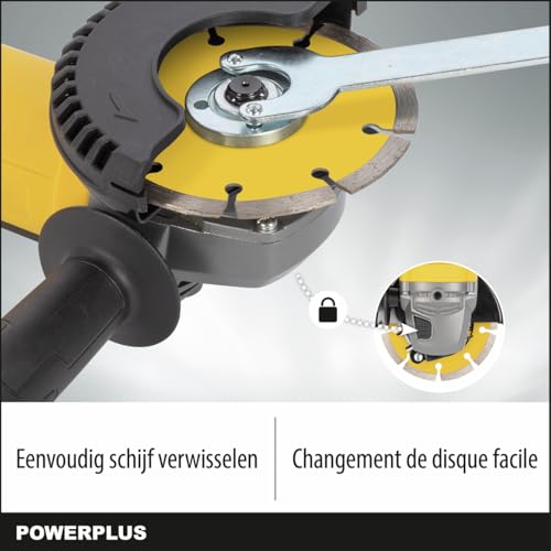Meuleuse d'angle pour couper béton et métal sans effort avec le set 750W 2000W - 5