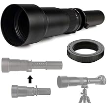Commander Optics 650-1300mm f/8-16 HD Telephoto Zoom Lens for Pentax K-1, K-S2, K-S1, K-500, K-70, K-50, K-30, K5 IIs, K-7, K-5, K-3 II, K-2, K100D, K110D and K10D Digital SLR Cameras