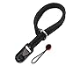 Produktbild BECAT Kamera Handschlaufe Gurt Schnellverschluss Camera Strap Wristband Handgewebtes Einstellen Trageschlaufe Compatible with Canon, Nikon, Sony, Olympus, Pentax, Leica DSLR SLR Wrist Strap Schwarz