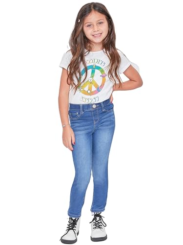 YMI Toddler Girl Elastic Waist Pull on Skinny Jean4