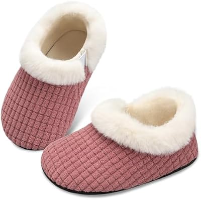 Centipede Demon Toddler Slippers for Boys Girls Slip on Kids House Shoes Lightweight Barefoot Furry...
