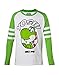 Super Mario Yoshi Manches longues pour Enfant vert/blanc 110/116