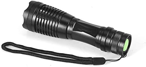 WindFire Red Light LED Torch, Zoomable 2000 Lumens Coyote Hog Varmint Hunting Torch, Waterproof Flashlight with Scope Mount, Pressure Switch & Battery, for Night Observation, Astronomy