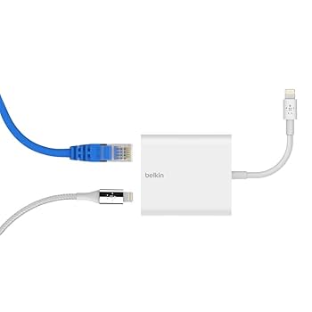 Belkin ライトニング 有線 LANポート + ライトニング変換アダプタ 41olP2PRzIL._UF350,350_QL80_.jpg