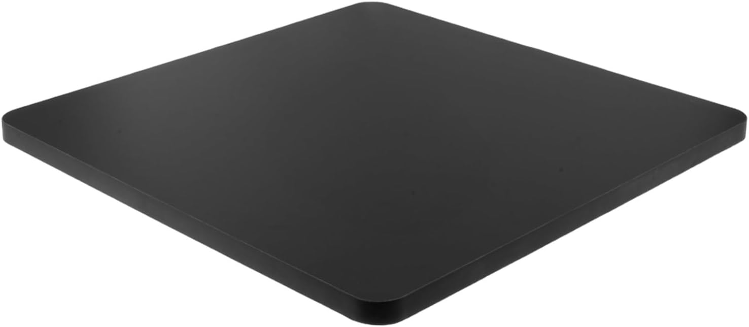 Square Coffee Table Surface Replacement 15.75 Inch Black Panel