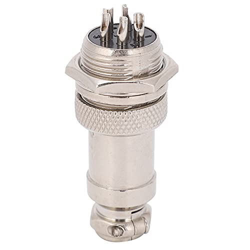 Conector de Enchufe de Aviación Fdit GX16 16 mm 5 pzas miniatura 2