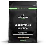 Protein Works - Vegan Protein Extreme, Added Vitamin Blend, Vegan Protein Powder, Plant Based Protein Shake, 28 Servings, Chocolate Bueno, 1kg