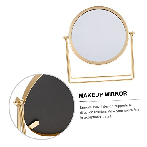 Espejo de maquillaje giratorio Ipetboom para tocador miniatura 6