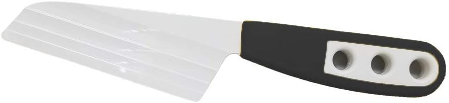 The Cheese Knife BKP2 with Patented Cheese Knives Blade, Black
