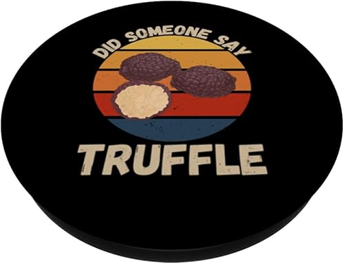 Miniatura 2 de Vintage Truffle Did Someone Say Truffle Food Lover PopSockets Standard PopGrip