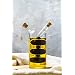 Sweejar Flacon distributeur d'huile d'olive en céramique, opaque