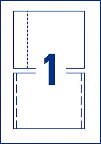 Avery J8435-25 Cd Case Cover, Spine And Tray Inserts, 1 Label Per A4 Sheet #TOP2