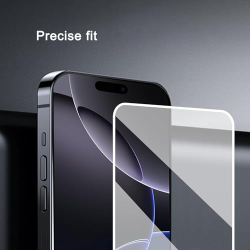 PSélène 3 Pack Screen Protector for iPhone Air [6.5 inch] with Installation Frame, Tempered Glass, Sensor Protection, Dynamic Island Compatible, Case Friendly (iPhone Air) by PSélène - Used condition - Image 5