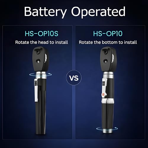 Image of MCP Ophthalmoscope OP-10S for eye, Portable Handheld Direct Ophthalmoscope 5 different Apertures