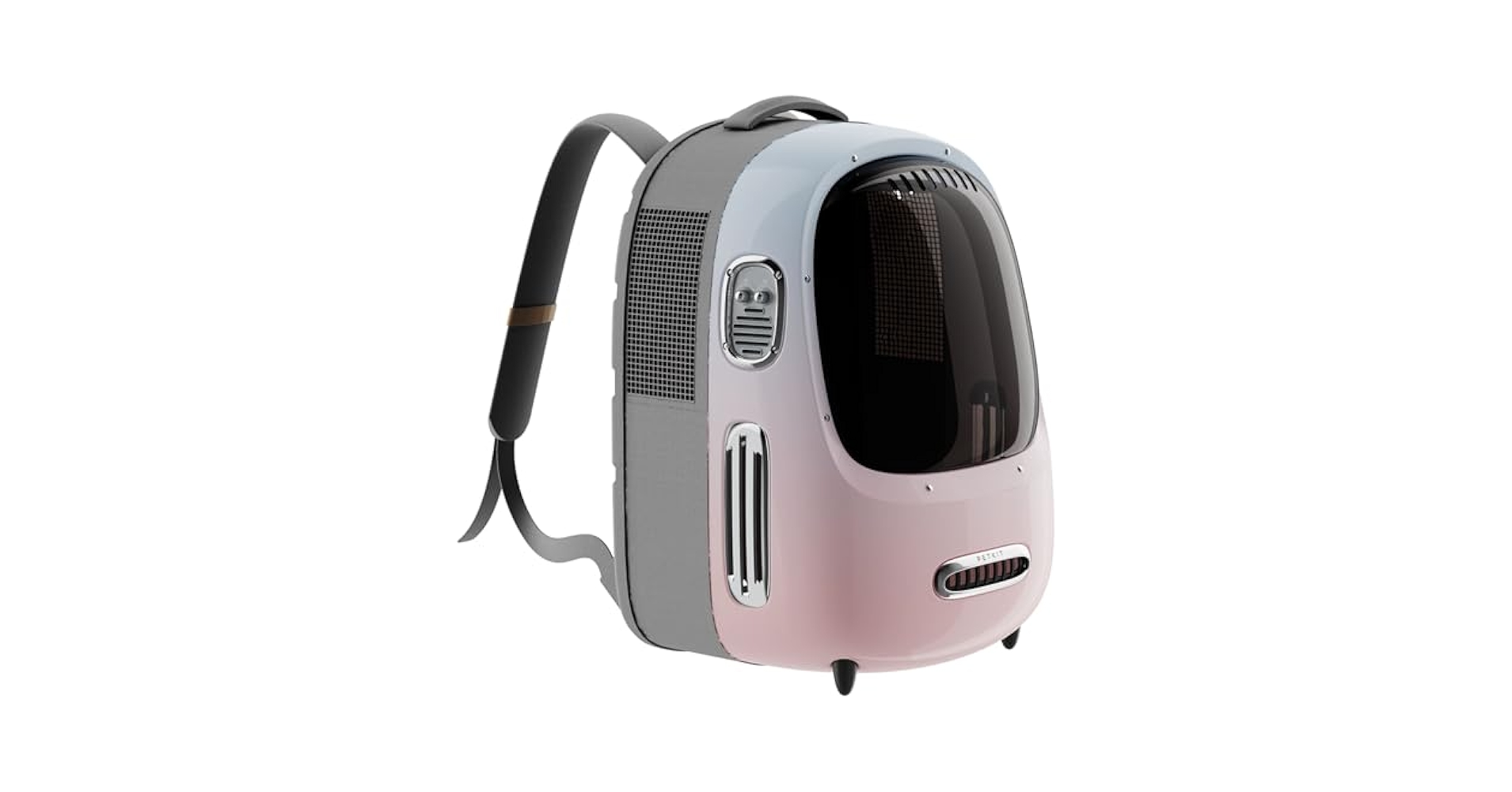 PETKIT Breezy 2 Smart Cat Carrier Pink/Blue, Ventilated Cat