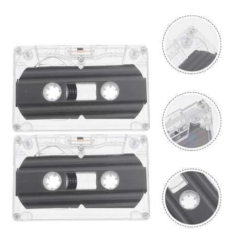 10 Casetes vírgenes de plástico para grabación de audio analógico 7