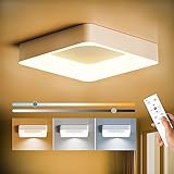 【Hohe Qualität & Energieeinsparung】Die 24W-Deckenleuchte verwendet hochwertige SMD2835-Lampenperlen und japanisches V2-feuerfestes, hochtransparentes Polycarbonatmaterial und bietet 2400 LM Licht, das 200W-Glühlampen ersetzen kann, Energie um mehr als 80% spart und müssen keine Glühbirnen ersetzen; Die durchschnittliche Lebensdauer beträgt mehr als 30.000 Stunden, geeignet für Räume von 15-25㎡.