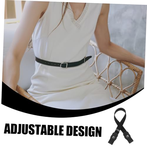 Adjustable No Buckle Elastic Waist Belt for Men Women Boys Years Comfortable Stretch Dress Waistband with Magnetic Closure Versatile Design3