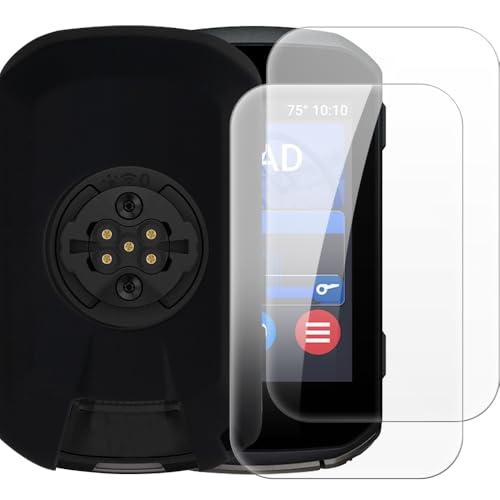 Coque Garmin Edge 550 antichoc et deux verres trempés de sécurité totale