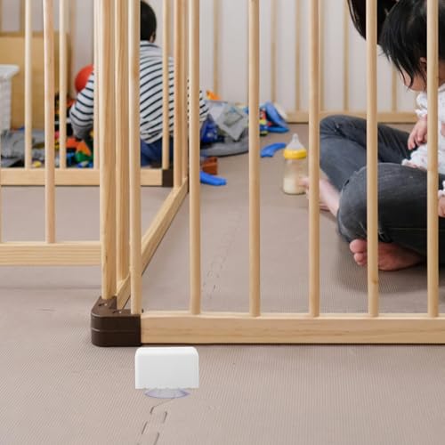 Fijaciones antideslizantes para áreas de juegos infantiles con ventosa pack de 6 conectores 8