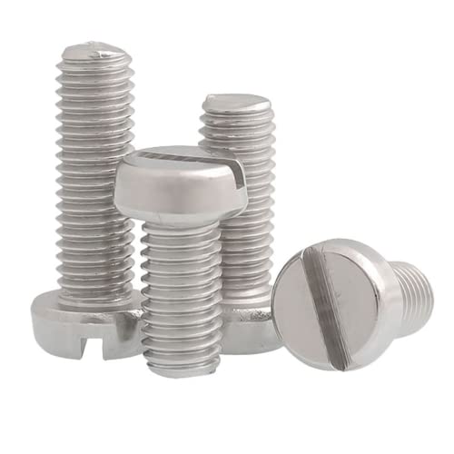 Vis fendues M1,6 x 10 mm acier inoxydable 304 lot de 100 pour usinage mécanique et électricité - 3