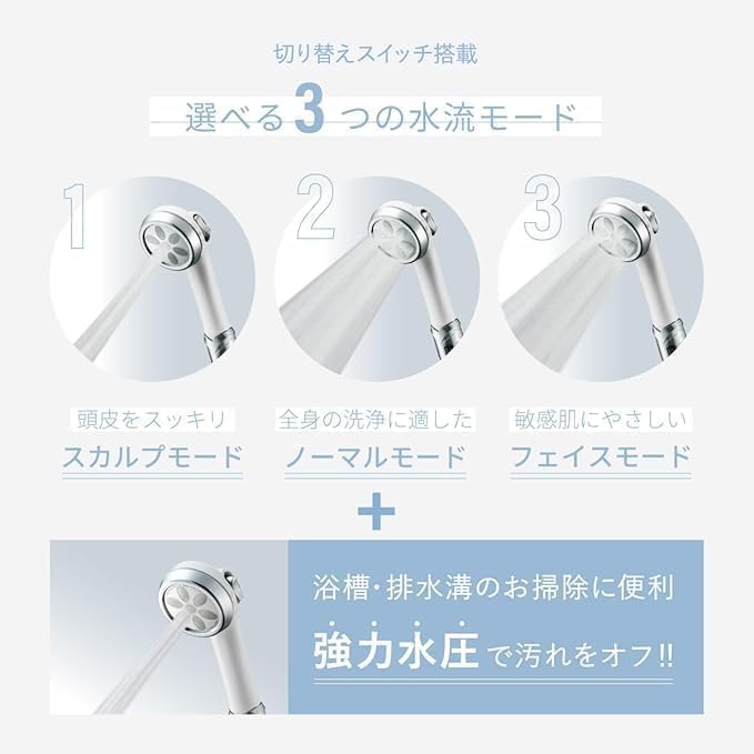 シャワーヘッド 上位モデル 【公式ストア】 【アルミニウム】 JAPAN
