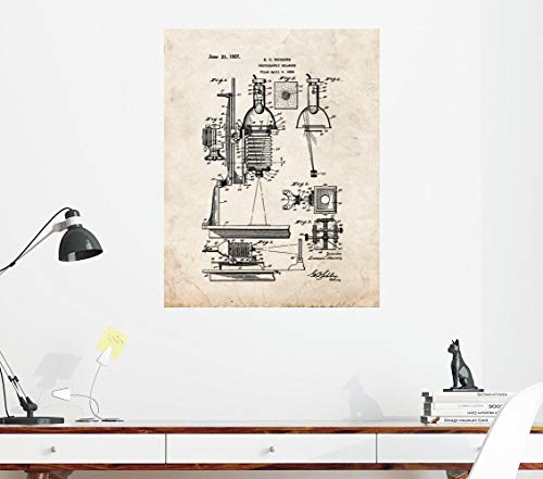 Photographic Enlarger Patent Print Old Look (13\" x 19\") M15452 - Thumbnail 3