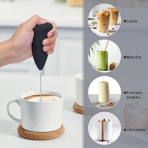 Image of Coffee Beater Milk Frother Electric Foam Maker | Mixer Froth Whisker Latte Maker for Milk,Coffee,Egg,Cafe Latte,Espresso,Cappuccino,Lassi,Salad.
