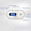 YZIF 10 Ans Détecteur de monoxyde de Carbone à Affichage numérique LCD avec Pile au Lithium Conforme à la Norme EN50291