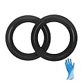 RV Toilet Seal 2-Pack, Flush Ball Seal Gasket Replacement for Dometic 300/310/320,Replace Part 385311658, Solve The Leakage Problem