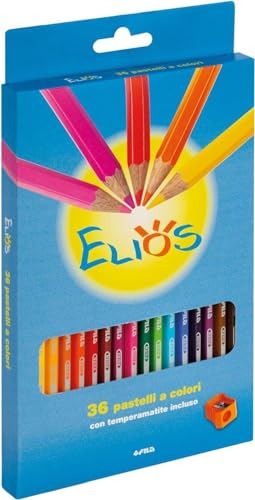 Fila Pastelli Elios 36 Pz + Temperamatite