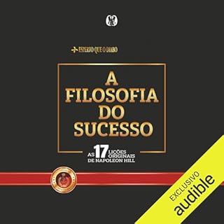 A Filosofia do Sucesso Audiolivro Por Napoleon Hill capa