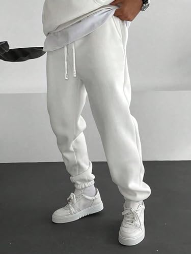 Image of dockstreet Mens Baggy fit Jogger /Sweatpants /Gym Gear, Trouser, Loose Home Relaxed Pants