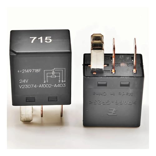 Relé 24 VCC V23074-A1002-A403 con alta resistencia al desgaste para conmutación estable