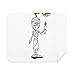 Egypt Mummy Halloween Mutation Horus Cleaning Cloth Screen Cleaner 2pcs Suede Fabric