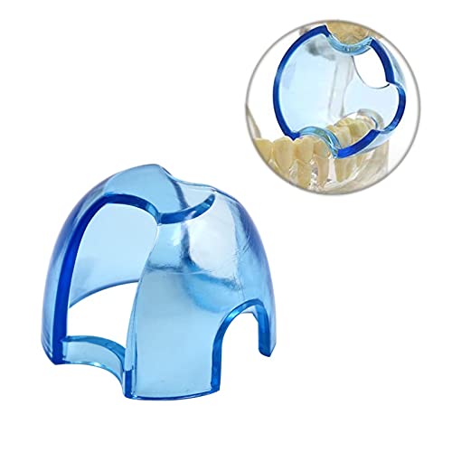 Aiocoid Dental Bite Blocks Mouth Opener Lip Cheek Retractor For Dentist Teeth Whitening Mouth Widene Front Teeth And Posterior Teeth Two Types(20 Pieces Blue) #TOP2