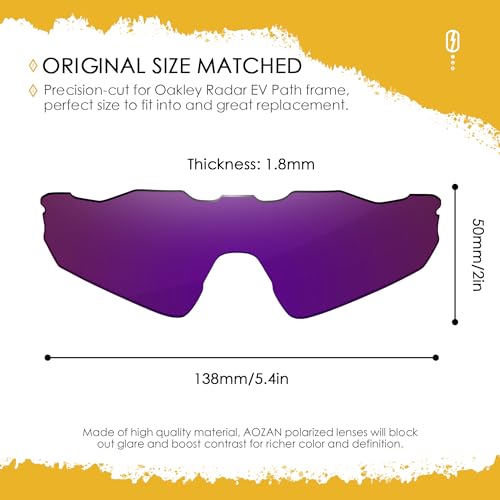 Lentille de rechange Oakley Radar EV Path : réparez vos verres rayés - 2