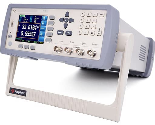 Digital LCR Meter Gauge High Precision LCR Meter Tester Measurement with Accuracy 0.05% Measurement Frequency 10Hz to 200kHz 37 Frequency Points True Color LCD Display RS232C Handler Interface