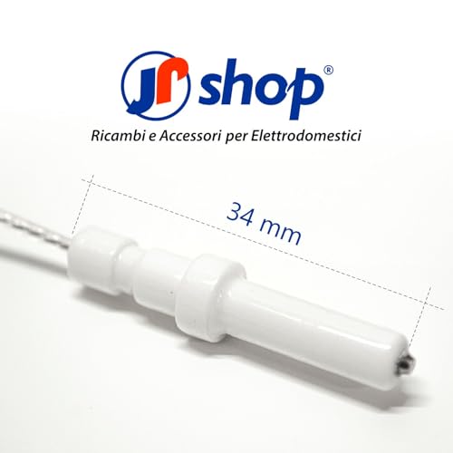 JPshop - Bougie d'allumage adaptable pour plaque de cuisson 4 pièces compatible avec Ariston - Indesit - Nardi – vue 3