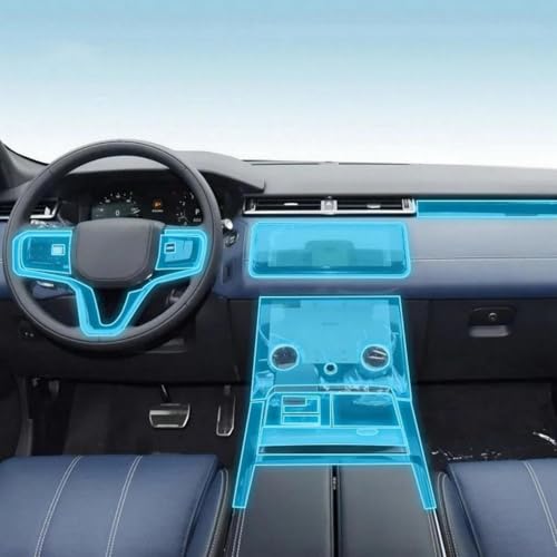 Protector de TPU transparente para Range Rover Velar 2022-2024: acabado premium RHD 2