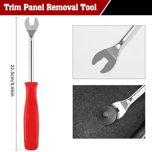 Image of TOOLEAGUE 5Pcs Joint CV Boot Clamp Tool Pliers Set | Hose Clamp and Clic-R Type Pliers,Auto Trim Removal Tool with Storage Bag for Car ATV UTV