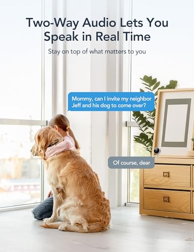 GNCC GC3 Indoor Security Camera with IR Night Vision, Motion/Sound Detection, Fixed Lens, 2-Way Audio, 1080P Pet Camera, Cloud & SD Storage, 2.4GHz WiFi Works with Alexa & Google Home - Image 6