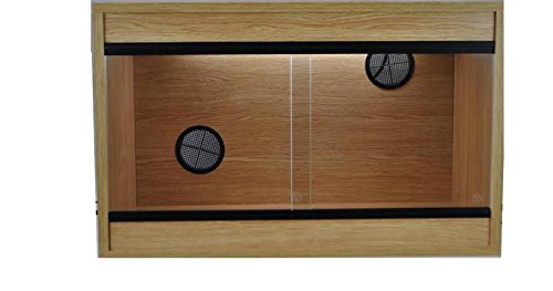 Vivarium 24x15x15 Inch Repti-life Vivarium in Oak Flatpacked