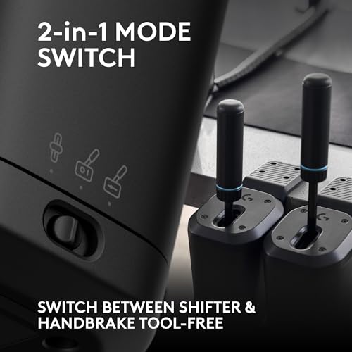 Image of Logitech G RS Shifter & Handbrake + Racing Adapter Bundle
