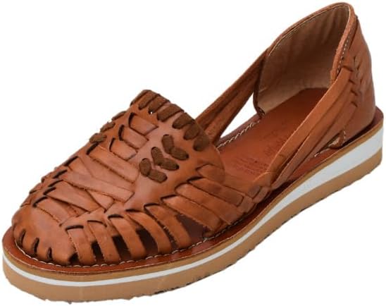 chunky heeled huarache style shoes