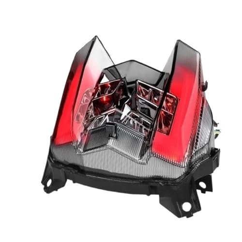Feu de stop arrière à LED moto clignotant gauche droit 12V MT09 optique fumé